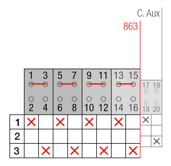 Esquema de conexión