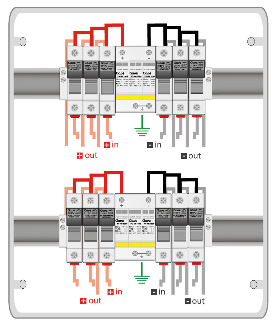 Esquema de conexión